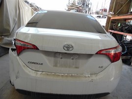 2014 Toyota Corolla LE White 1.8L AT #Z24758